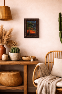 Sunset Palms - Framed
