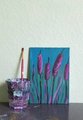 Cattails Painting | 5x7in | Botanical Art
