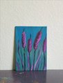 Cattails Painting | 5x7in | Botanical Art