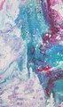 MELTING AWAY - 24x30in - Abstract Painting - Acrylic Pour