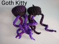 Cat toy, Jellyfish Catnip Toys, crocheted