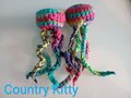 Cat toy, Jellyfish Catnip Toys, crocheted