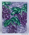 GRANDMA'S GRAPES | 8x10in | Painting of Grape Bundles