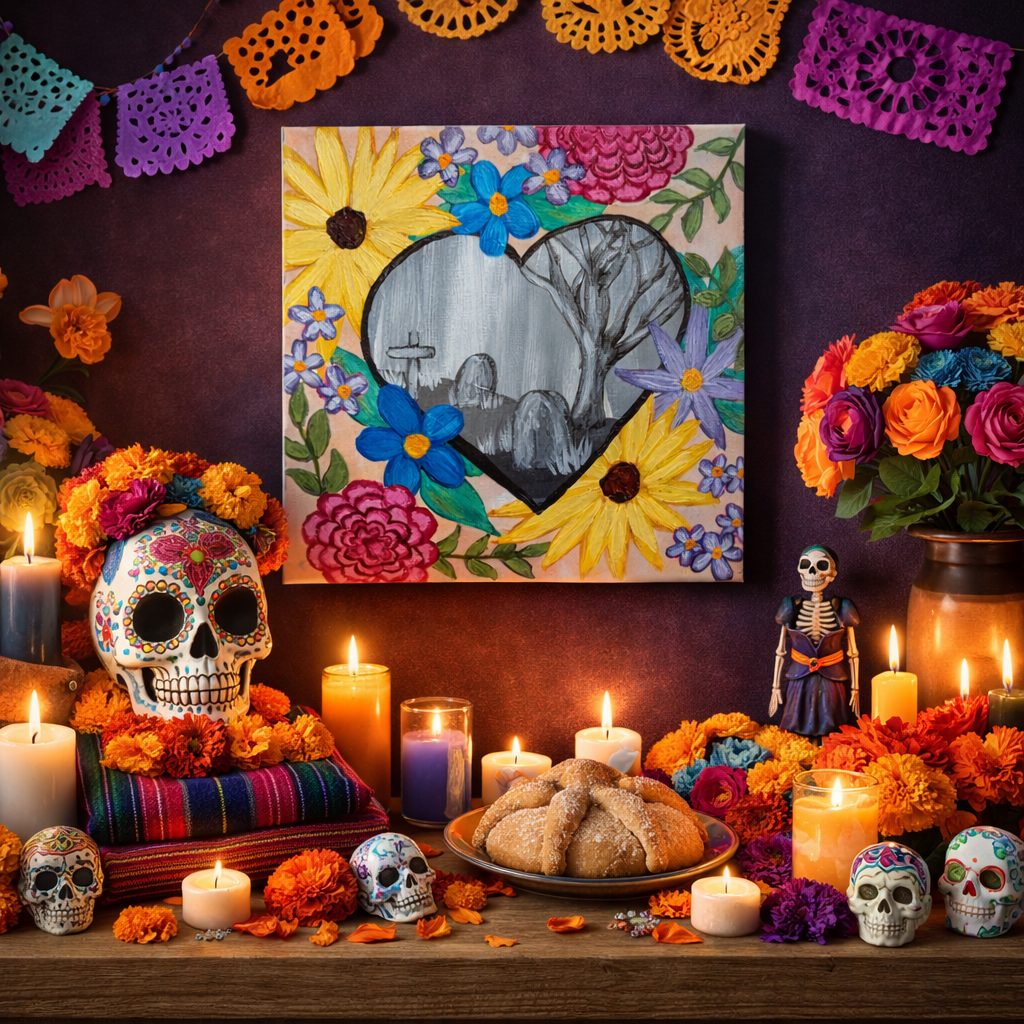 Flowers on the Grave