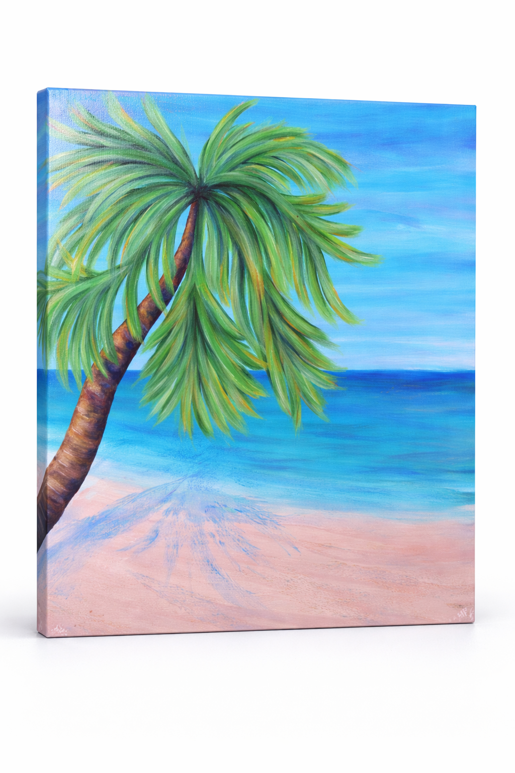 Palm Tree on the Beach 