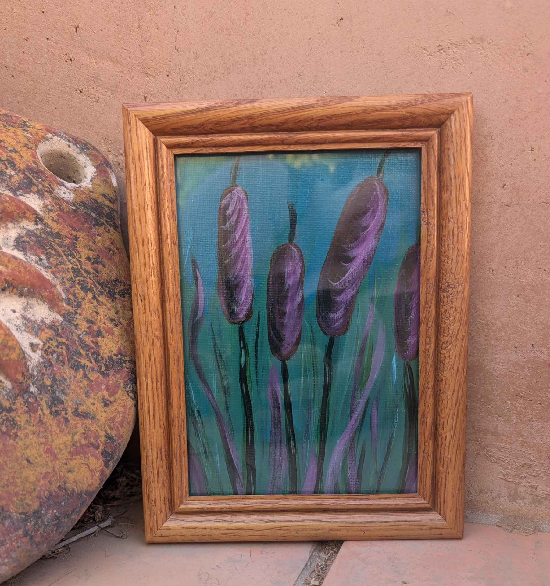 Cattails - Framed 