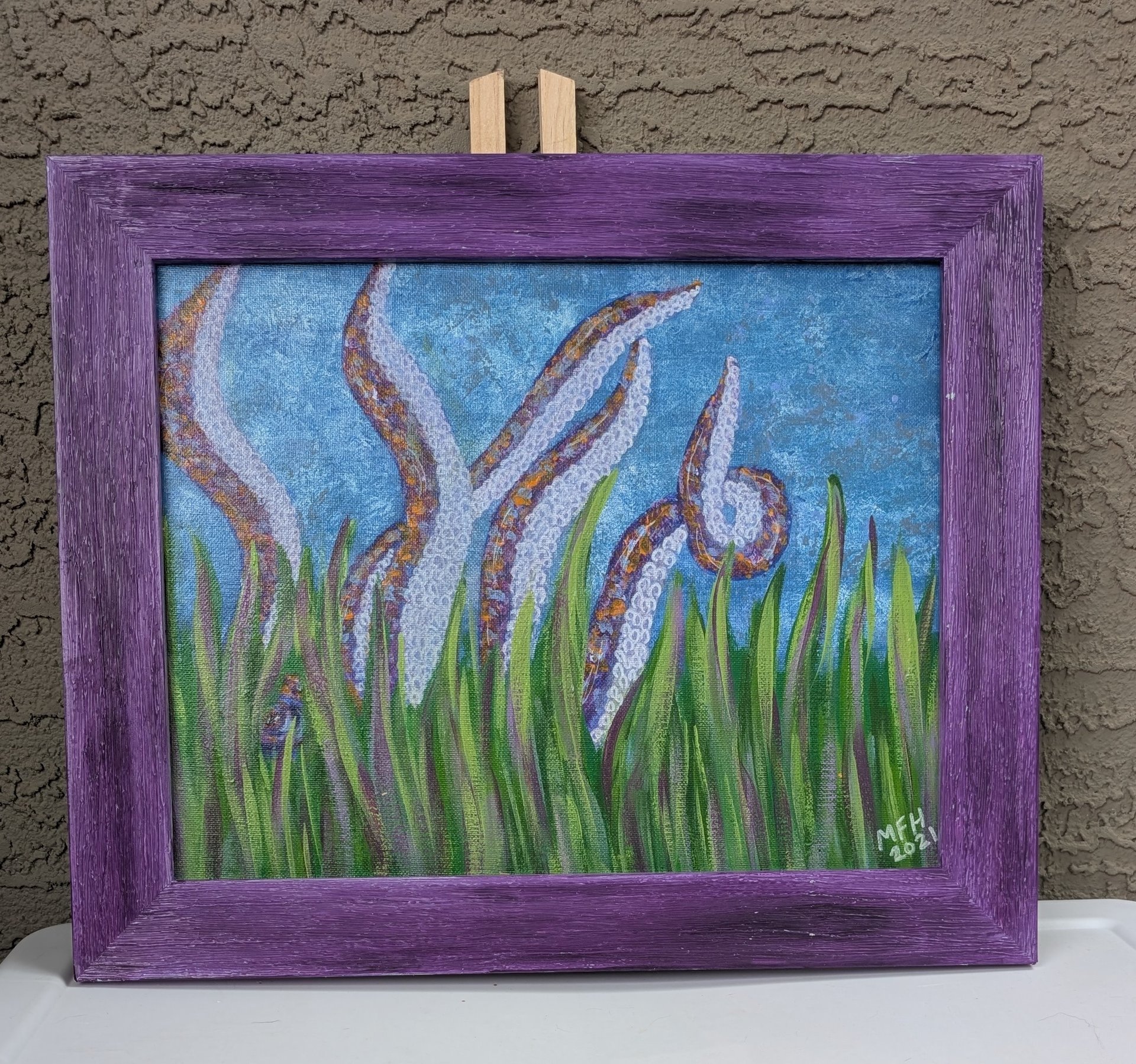 In the Grass - Framed 