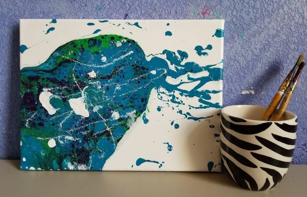 BRAIN MATTER | 9x12 | Original Artwork | Abstract Painting