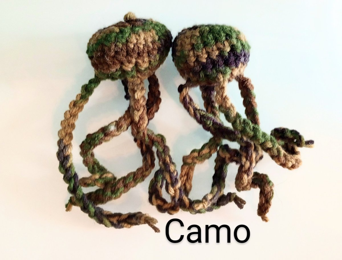 Cat toy, Jellyfish Catnip Toys, crocheted