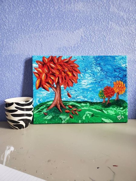 FALL AGAIN |  10x14in | Original Artwork | Landscape Painting